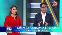 “Contamos contigo”: Sedapal desarrolla campaña buscando cobrar millonarias deudas a empresas