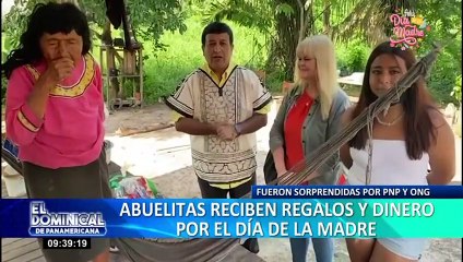 Abuelitas octogenarias de diversos puntos del país son homenajeadas por el Día de la Madre