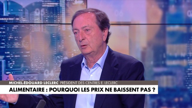 Michel-Édouard Leclerc : «On va arriver à un pic d’inflation cet été»