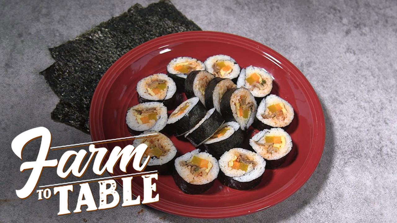 Gimbap ala Chef JR Royol | Farm To Table