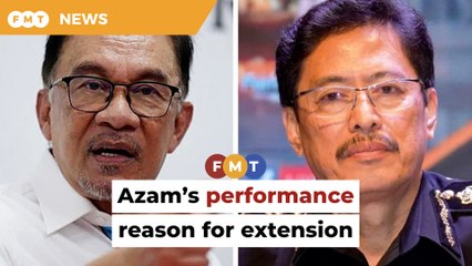 Anwar cites Azam's performance for renewing MACC contract