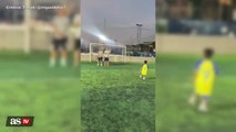 Amazing viral goal from child fan of Cristiano Ronaldo