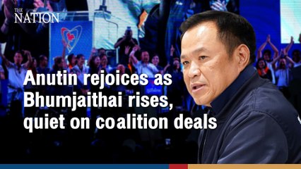 Thailand Election: Anutin rejoices as Bhumjaithai rises, quiet on coalition deals