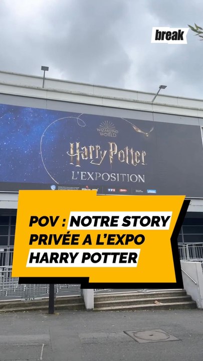 POV : notre story privée à l'expo Harry Potter