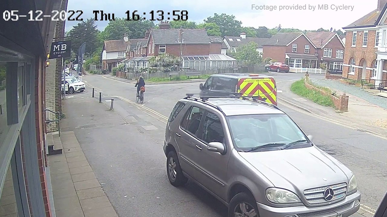 Drunk-driving ex-Derbyshire cricketer four times over the limit ran over a cyclist then carried on driving his 4x4 over the pensioner