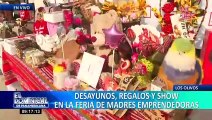 “Mujeres Emprendedoras”: feria ofrece diversas alternativas para regalar a mamá en su día