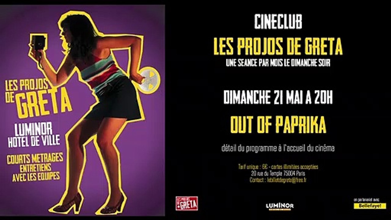 Les Projos de Greta Out of Paprika Bandeannonce VF Vidéo Dailymotion