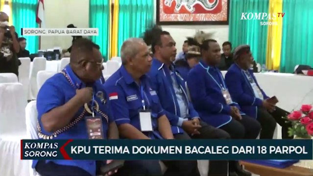 Dari 18 Parpol, KPU Papua Barat Daya Hanya Terima Dokumen Pendaftaran Lengkap 16 Parpol