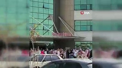 Mersin’de hastane yemekhanesinde çıkan yangın korkuttu