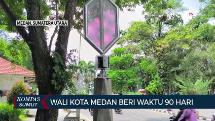 Wali Kota Medan Bobby Nasuiton Beri Waktu 90 Hari ke Kontraktor Lampu Pocong