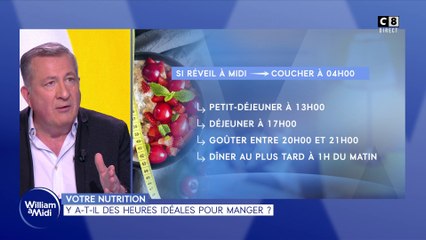 Votre nutrition : Y'a-t-il des heures idéales pour manger ?