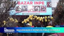 Pasco: inauguran bazar con productos elaborados por internos del penal de Cochamarca