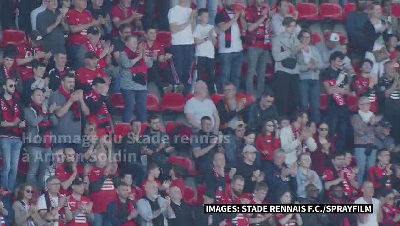 Foot: Rennes rend hommage à Arman Soldin, journaliste AFP mort en Ukraine
