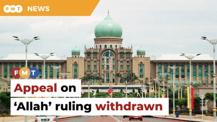 Govt withdraws appeal on ‘Allah’ ruling