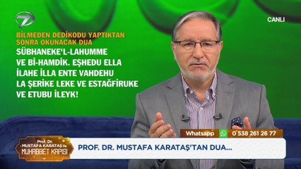 Prof. Dr. Mustafa Karataş ile Muhabbet Kapısı - 14 Mayıs 2023