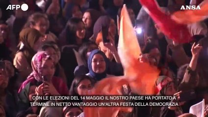 Turchia, Erdogan: "Anche se i risultati non sono stati pubblicati, siamo in testa"