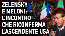 Zelensky in tour in Italia: tra voli di Stato e spettacolarizzazioni riconferma il sermone USA