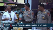 Satresnarkoba Polrestabes Medan Gagalkan Peredaran 32 Kilogram Sabu