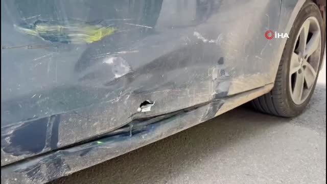 Otomobille çarpışan ehliyetsiz motosiklet sürücüsü yaralandı