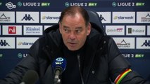 J35 Ligue 2 BKT : la réaction de Stéphane Moulin après SMCaen 4-2 Nîmes Olympique