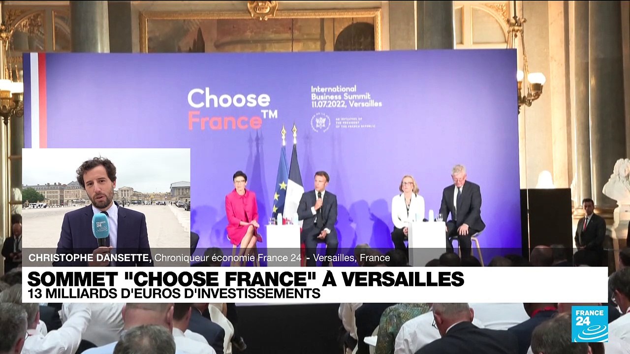 Elon Musk en vedette au sommet "Choose France" à Versailles