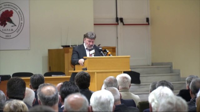 Η ομιλία του υποψηφίου βουλευτή ΠΑΣΟΚ ΚΙΝΑΛ στη Φθιώτιδα Βασίλη Μαστρογιάννη