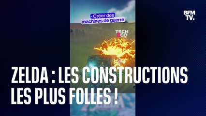 Zelda Tears of the Kingdom : les constructions les plus folles !