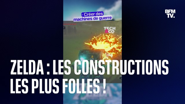 Zelda Tears of the Kingdom : les constructions les plus folles !