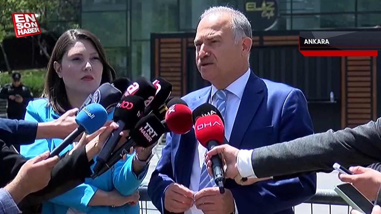 Levent Gök yurtdışı ilçe seçim kurulu önünde açıklama yaptı