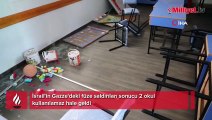 İsrail saldırılarında 2 okul kullanılamaz hale geldi