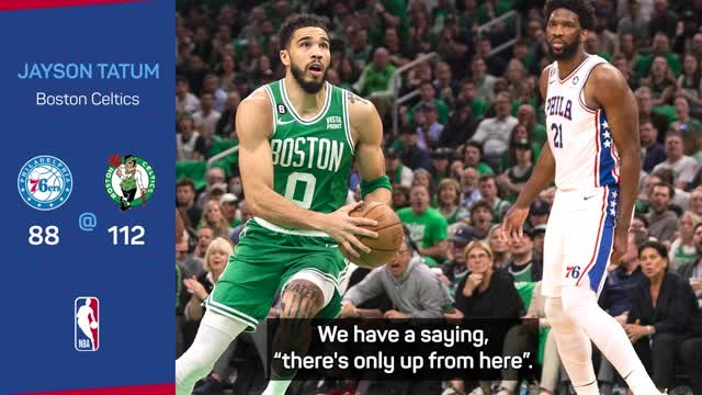 There's only up from here - Tatum guides Celtics to Game 7 win