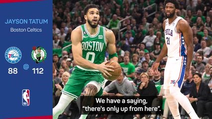 "There's only up from here" - Tatum guides Celtics to Game 7 win