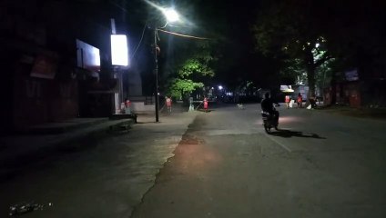 सफाई मित्रों ने शुरू की रात्रिकालीन सफाई