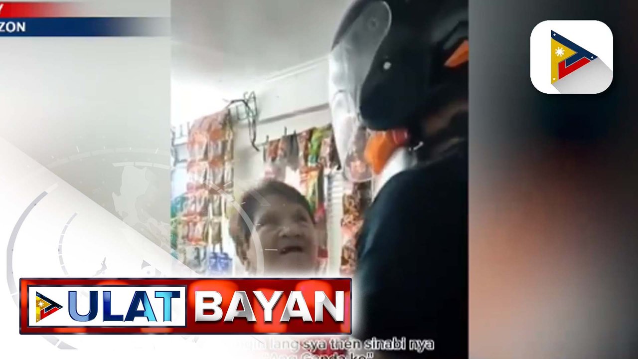 Mga netizens, naantig sa sorpresa ng OFW mula Kuwait sa kanyang lola
