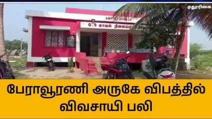 தஞ்சை:மோட்டார் சைக்கிள் விபத்தில் விவசாயி பலி!