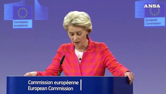 Ucraina, Von der Leyen: Supportiamo piano di pace di Zelensky