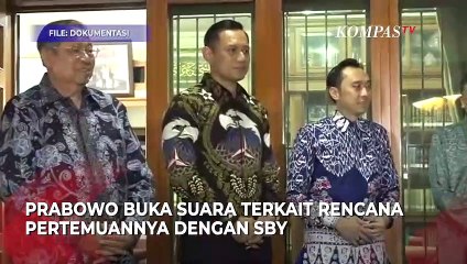 Prabowo soal Rencana Bertemu SBY: Pertemuan Sesama Purnawirawan