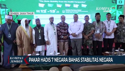 Pakar Hadis 7 Negara Bertemu di Jember Bahas Stabilitas Negara