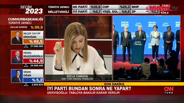 Millet ve Cumhur İttifakı sonuçlara ne diyor? Dicle Canova son kulis bilgilerini paylaştı