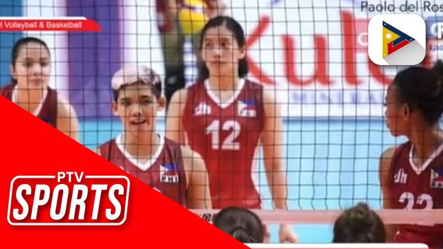 PH National Women's Volleyball squad, bigo parin sa podium finish