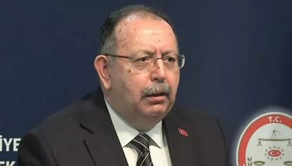 Yüksek Seçim Kurulu Başkanı Ahmet Yener, seçime ilişkin son verileri açıkladı