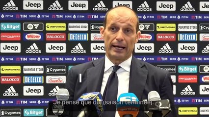 Allegri sur Pogba : "Je pense que sa saison est terminée"