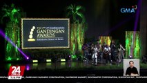 Ilang personalidad at programa ng GMA Network, kinilala sa 17th Gandingan Awards | 24 Oras