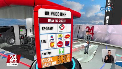 Ilang produktong petrolyo may taas-presyo bukas | 24 Oras