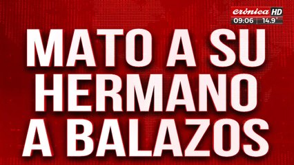Horror en Tucumán: mató a su hermano a balazos