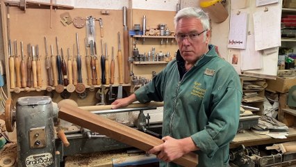 Roger Marwood explains the woodturning process from his West Buckland workshop