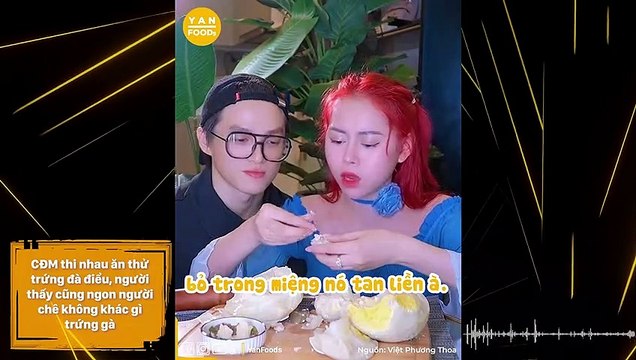 CĐM thi nhau ăn thử trứng đà điểu, người thấy cũng ngon người chê không khác gì trứng gà