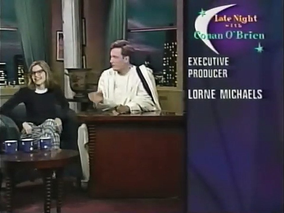 Late Night With Conan O'Brien NBC Split Screen Credits