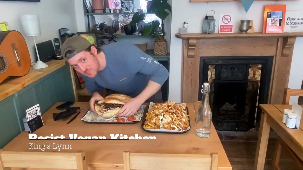 Resist Vegan Kitchen in King's Lynn issues one-hour food challenge to fitness trainer