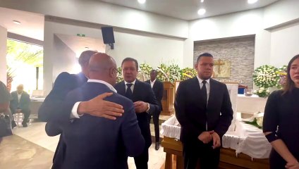 Alfredo Pacheco acude a dar condolencias a Abel Martínez